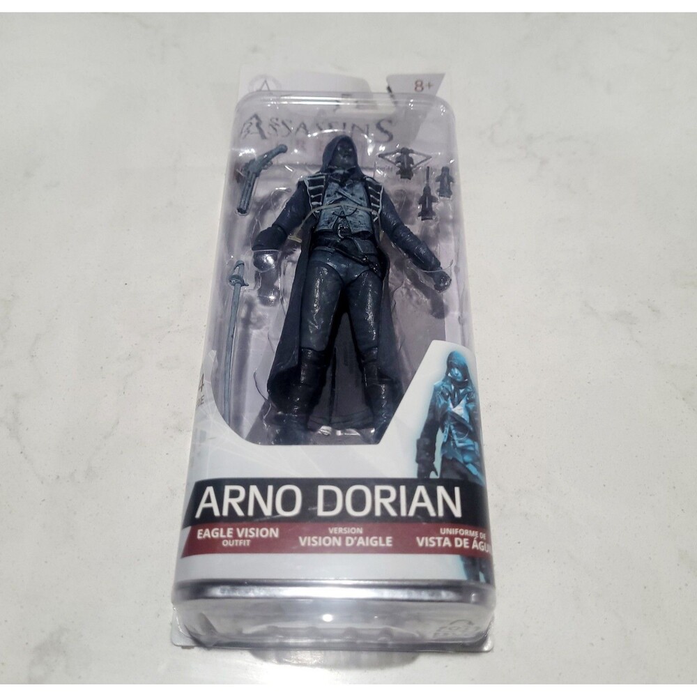 NEW Assassin's Creed EAGLE Eye Vision Arno Dorian Action Rare Figure 2015 NIB